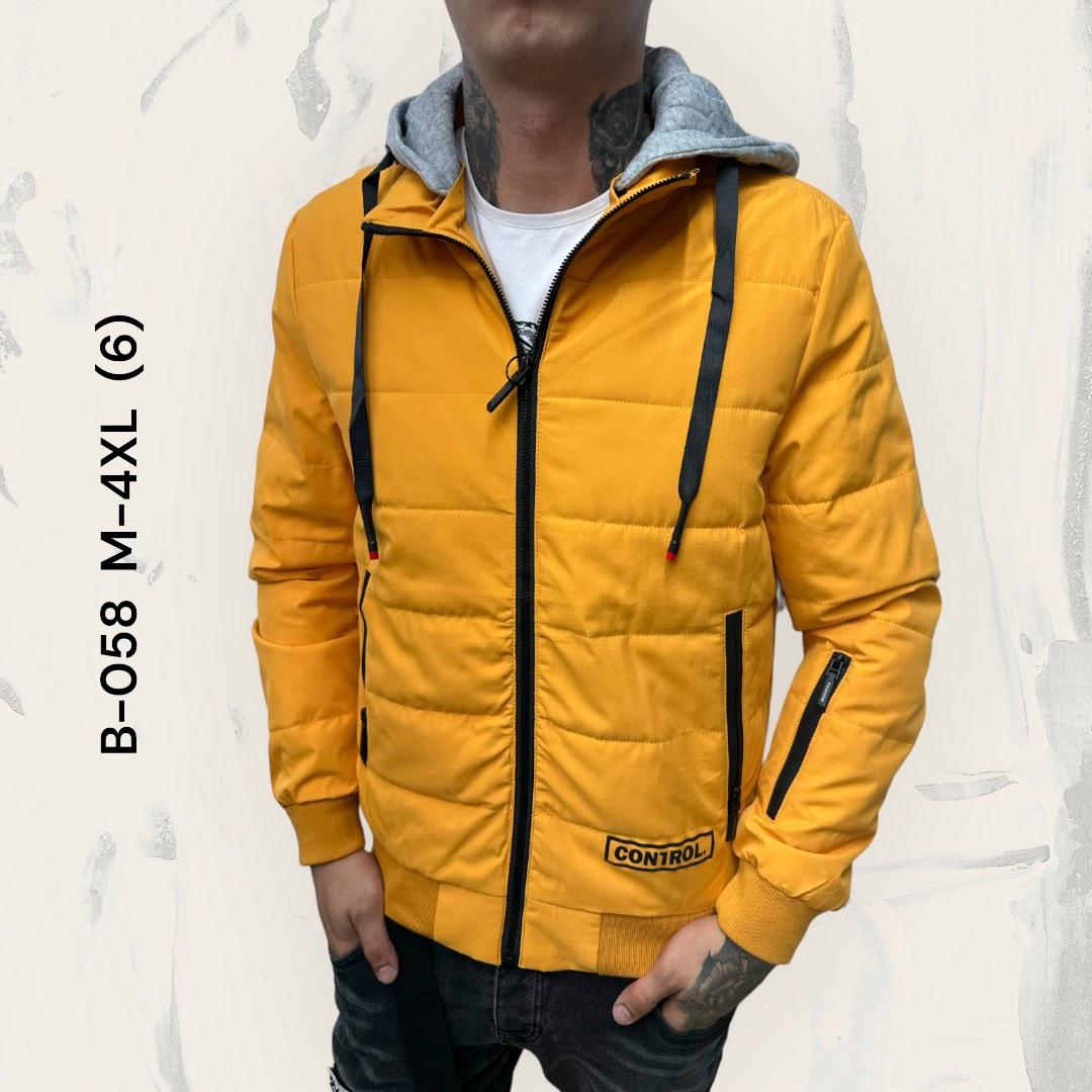Куртка чоловіча BIHOR M-XXXL арт.2014, Жовтій, XXL, 52