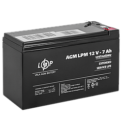 Акумулятор AGM LPM 12V - 7 Ah