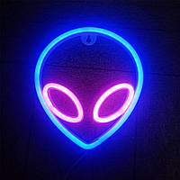 Ночной светильник Neon Sign Ночник Alien
