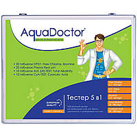 Тестер для бассейна AquaDoctor 5 в 1