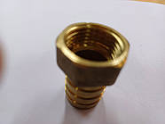 З`єднувач помпи M21 латунь 20мм (33438 M21), фото 3