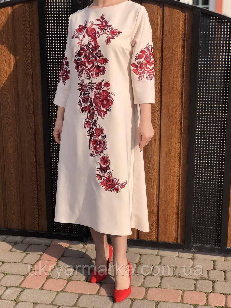 Елегантна вишита сукня "Яромира", фото 1