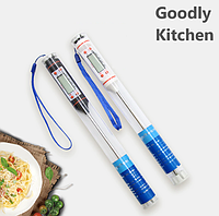 Кулінарний електронний термометр Goodly Kitchen, градусник електронний, термощуп для м'яса, термометр для води