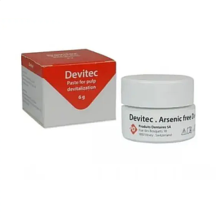 Девітек (Devitec) - Паста для безболісної девіталізації пульпи, без мишяка PD