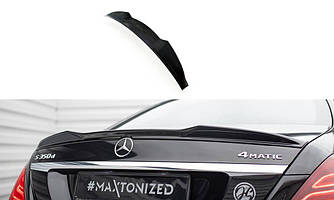 Спойлер Mercedes w222 тюнінг обвіс сабля