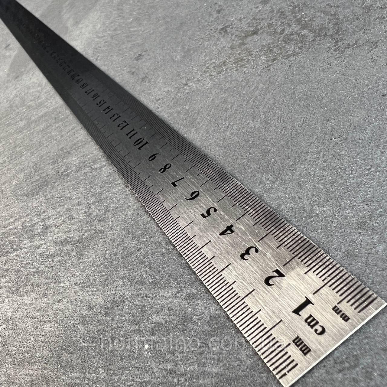Лінійка метал 0,5м (у чохлі)