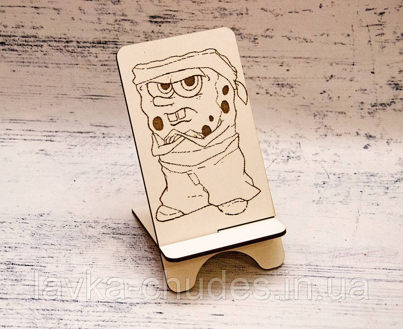 Подставка под телефон "Губка Боб", фото 1