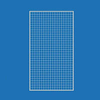 Сітка торгова в рамці 100х150 см, осередок 50 мм, профіль 20 мм