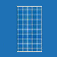 Сітка торговельна у рамці 1500х1000 мм, осередок 50х50 мм, профіль 20х20 мм, D2,5 мм