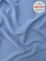 Костюмная ткань Френч-креп, светло-голубой