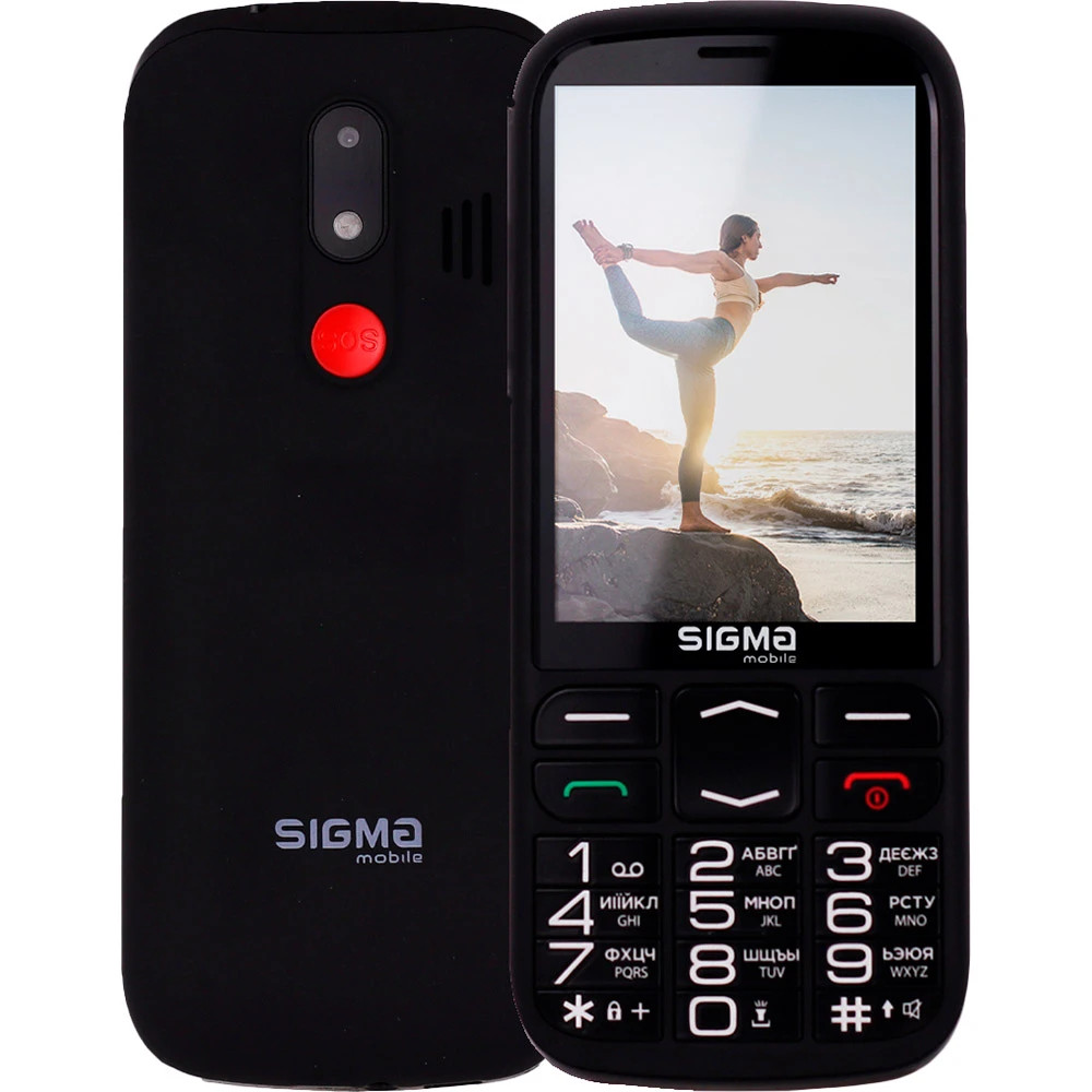 Телефон Sigma Comfort 50 CF211 OPTIMA Type-C Black