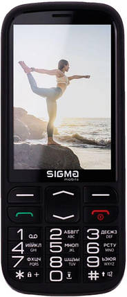 Телефон Sigma Comfort 50 CF211 OPTIMA Type-C Black, фото 3