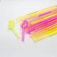 Трубочки з довгою гофрою 100 шт/уп