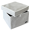 Ящик-органайзер для зберігання документів і речей в шафі L (білий), фото 5