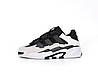 Зимові чоловічі жіночі кросівки Adidas Niteball Winter Fur Black White з хутром взуття зима Адідас Найтбол чорно-білі, фото 11