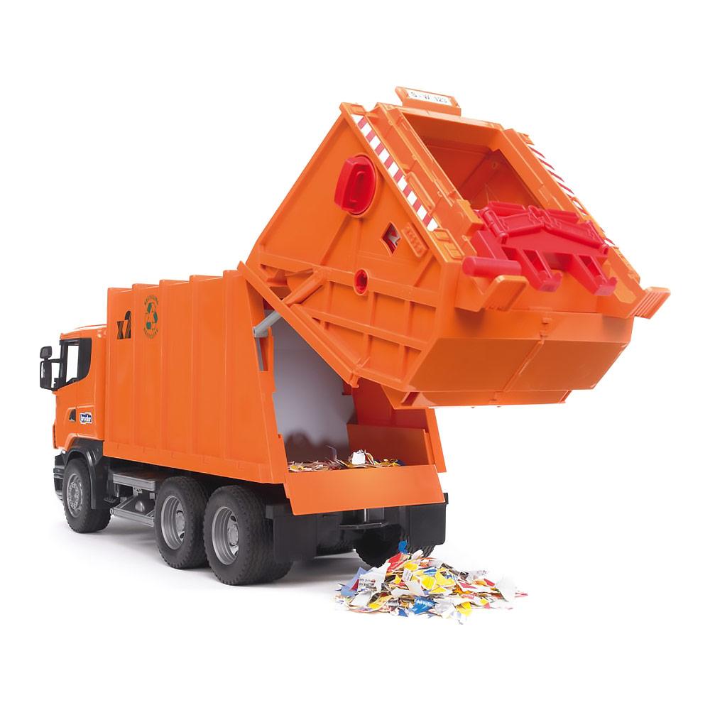 Машинка игрушечная Bruder мусоровоз Skania RR-series 1:16 03560 - фото 4 - id-p1964564744