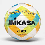 М'яч для пляжного волейболу Mikasa Beach Classic BV543C-VXA-LG (розмір 5), фото 3