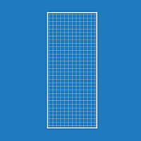 Сітка торговельна в рамці 50х200 см, осередок 50 мм, профіль 20 мм