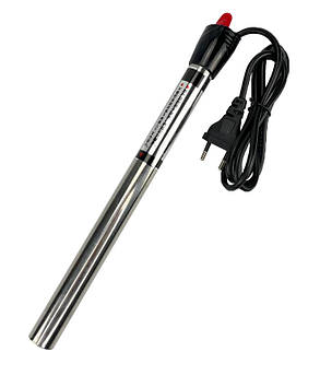 Нагрівач із терморегулятором, Xilong XL-999/L-399 50 Вт. Нагрівач зі сталі для акваріумів від 25 до 50 літрів, фото 1