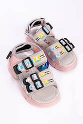 STTOPA Розміри 27-17,3 см. Босоніжки дитячі для дівчинки рожеві