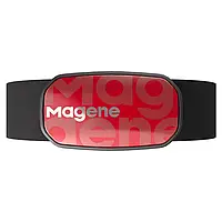 Нагрудний датчик пульсу Magene Bluetooth H603  ANT+ пульсометр для Garmin/Polar/Bryton/Strava/Wahoo Червоний