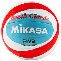 Мяч для пляжного волейбола Mikasa Beach Classic BV543C-VXB-RSB (размер 5)