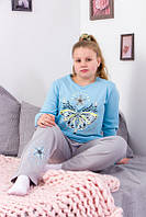 Піжама для дівчинки (підліткова) Блакитний Носи Своє (6076-015-33-2-v11)