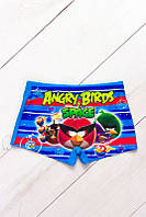 Плавки-боксери для хлопчика "Angry Birds" Блакитний No Brand (14035-v2)