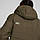 Куртка спортивна чоловіча Puma Essentials Padded 848938 62 (оливковий, зима, термо, з капюшоном, бренд пума), фото 7