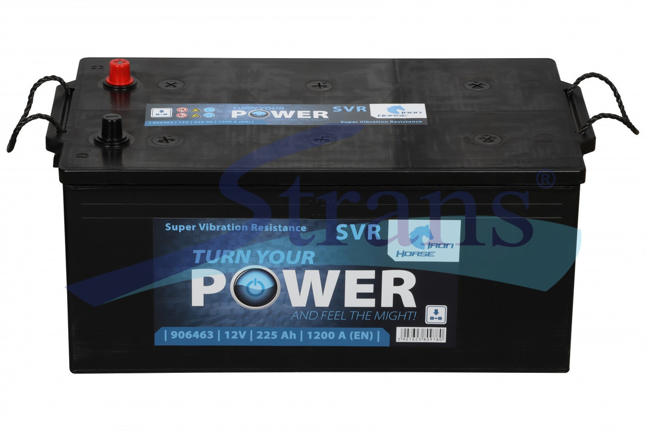 Акумулятор 12v 225ah L+ Svr 1200a (вібростійкий) 518*276*242mm