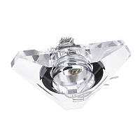 Декоративный точечный светильник Brille 20W HDL-G116 Никель 163989 GL, код: 7274623