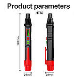 Детектор горючих газів HABOTEST HT60 портативний зумер, lsd дисплей, зумер, фото 3