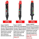 Детектор горючих газів HABOTEST HT60 портативний зумер, lsd дисплей, зумер, фото 7