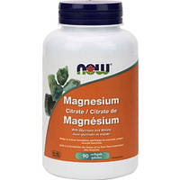 Микроэлемент Магний NOW Foods Magnesium Citrate 134 mg 90 Softgels ZK, код: 7520348