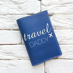 Обкладинка для паспорта Travel Daddy (темно-синій)