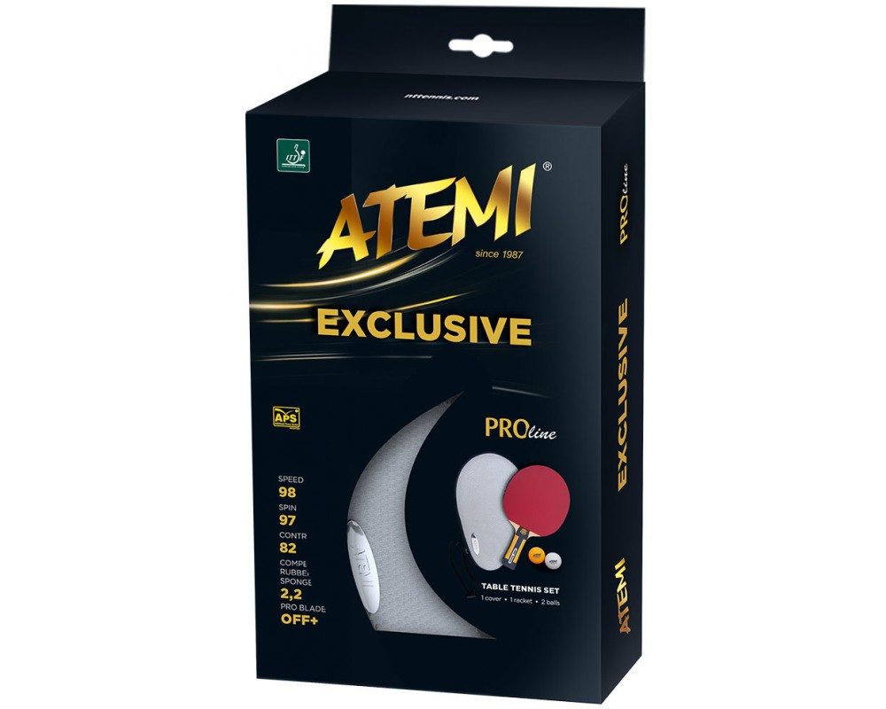 Набір для настільного тенісу Atemi Set Exclusive PRO-Line, фото 1