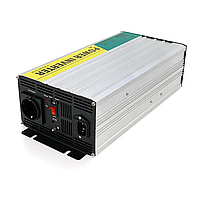 Інвертор напруги RITAR RSCU-1000, 12V/220V, 1000 W з правильною синусоїдою, вбудований зарядний пристрій