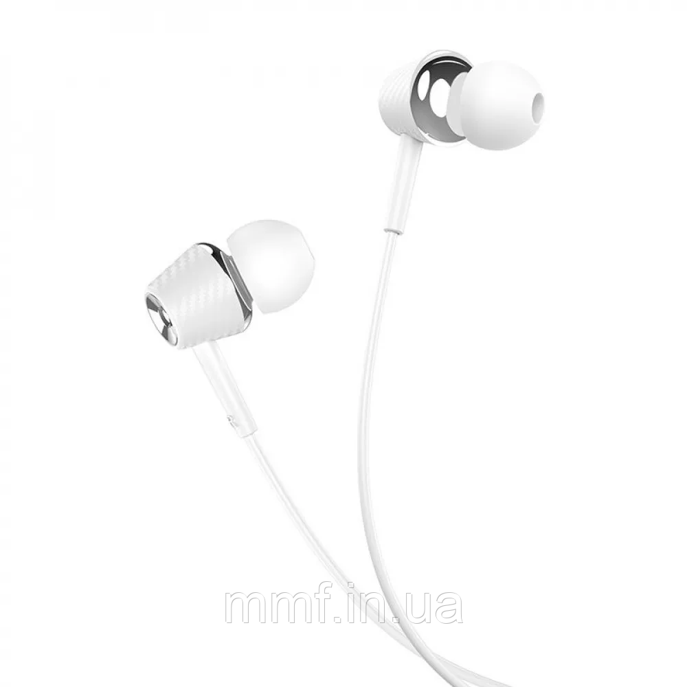 Навушники Hoco M70 Graceful with mic \  white