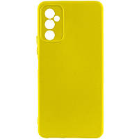 Чохол Чохол Silicone Cover Lakshmi Full Camera (A) для Samsung Galaxy M34 5G (Жовтий / Flash)