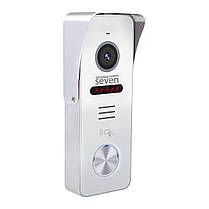 Виклична панель домофону з вбудованим зчитувачем карток MIFARE SEVEN CP-7503F RFID white, фото 3