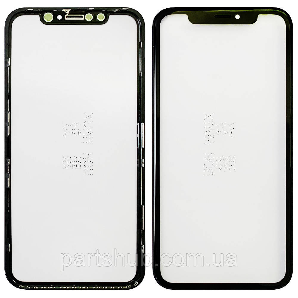 Скло дисплея Apple iPhone XR (OCA Pro з плівкою та рамкою), фото 1