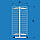 Стійка-вертушка 4 сітки настільна, висота 700 мм, ширина 250 мм, фото 5
