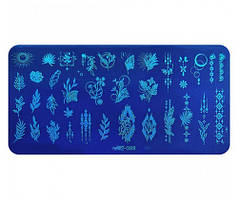 Штамповкова дошка mART No036 (Малюнки)