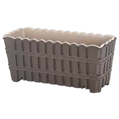 Горщик для квітів VIOLET HOUSE 0987 BAMBOO SMART MIX д/квітів з внутр. вставкою 30 см (0987 BAMBOO SMART MIX 30