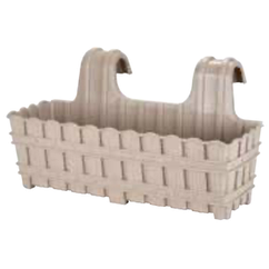 Горшок для цветов VIOLET HOUSE 1061 Бамбу MIX д/цветов на перил. 50 см. (1061 Бамбу MIX 50 см.)