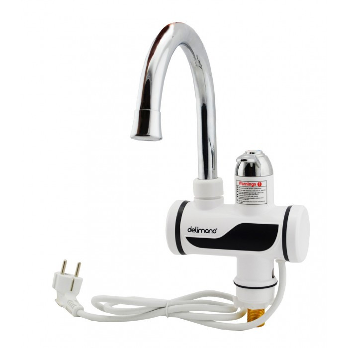 Водонагрівач проточний на кран з LCD-дисплеєм 3000 Вт