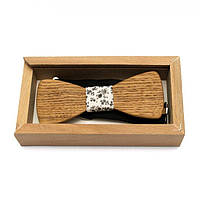 Деревянная галстук бабочка Goode'n Wooden Коричневый Btd-0309 MY, код: 7474550
