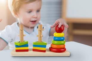 Сортер - дерев'яний пазл вежа Kruzzel 19870