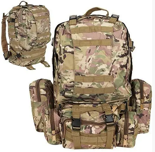 Військовий рюкзак HQ 8923 + 3 КАРМАНА / 45 л у наявності Польща