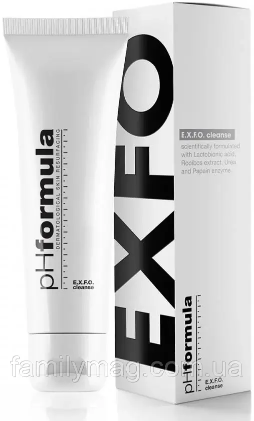 Зволожуючий очищувач-ексфоліант E.X.F.O. cleanse pHformula 100 мл